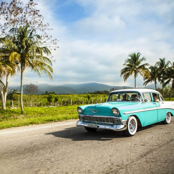 Visite de Viñales en vieille voiture américaine